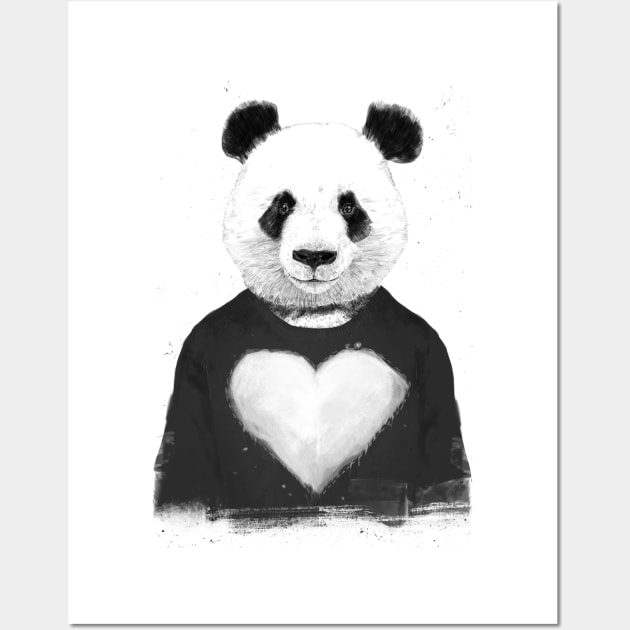 Lovely panda Wall Art by soltib